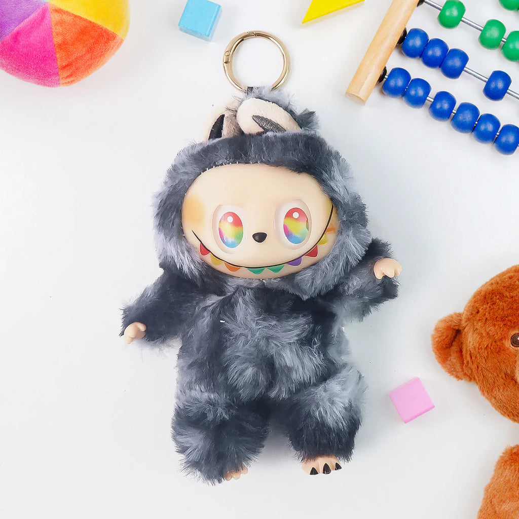 Black Labubu Toy (1 Pc)